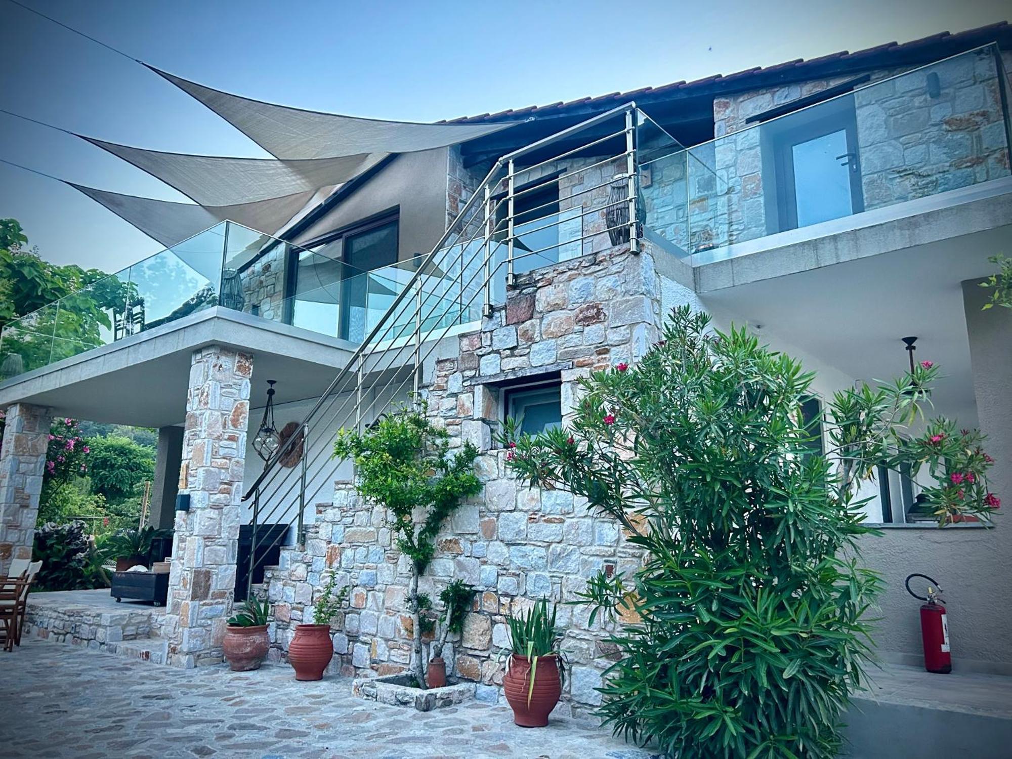 Natura Bungalows-Villa Thassos Exteriör bild